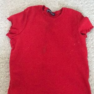 red brandy melville top